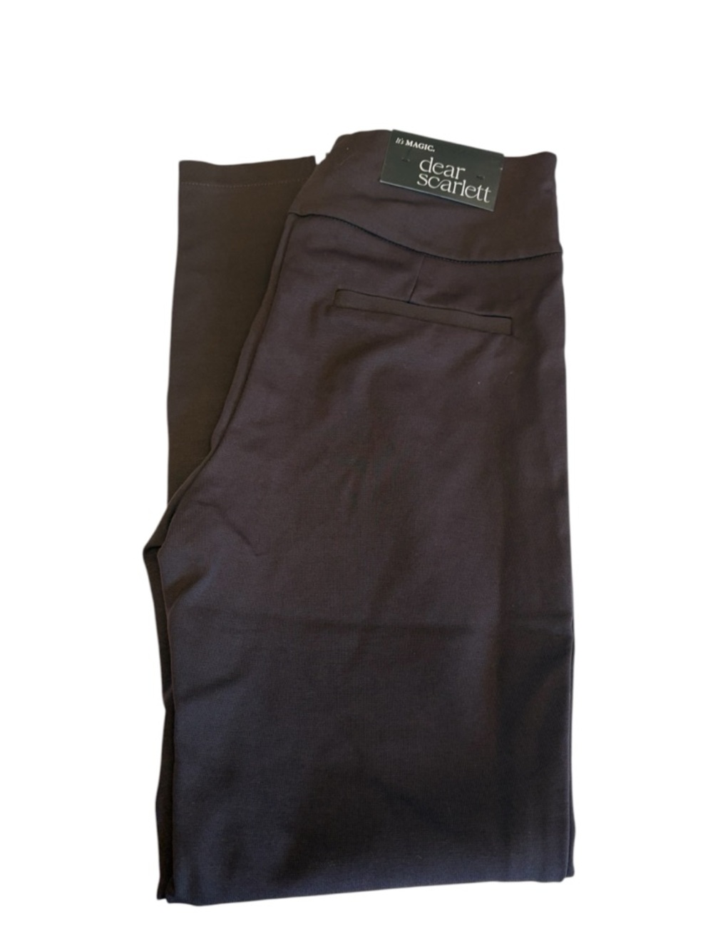 Dear Scarlett The Magic Skinny Pants pull on faux pockets Size small NWT